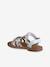 Leather Sandals with Hook-&-Loop Fastening for Toddlers set blue+white - vertbaudet enfant 