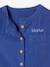 Chemise bébé col mao en gaze de coton personnalisable bleu électrique+écru+vert foncé - vertbaudet enfant 