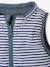 Reversible Windcheater with Zip for Babies grey blue - vertbaudet enfant 