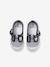 Mary Jane Shoes in Canvas for Babies striped blue - vertbaudet enfant 