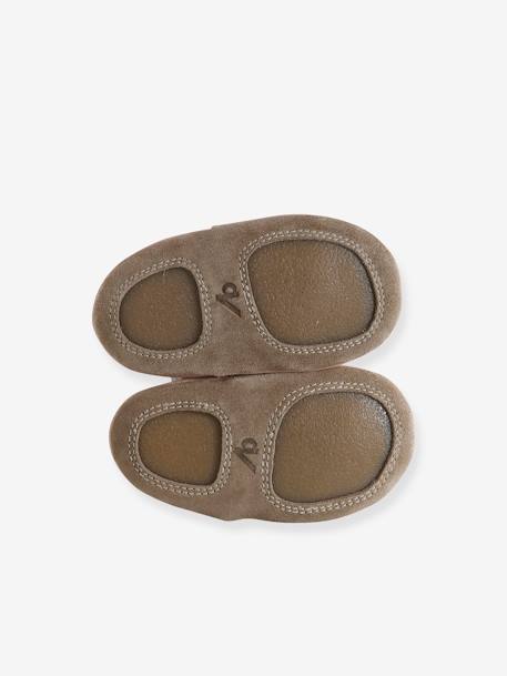 Chaussons bébé cuir souple blanc imprimé+bleu nuit+lot rose+or+rose imprimé+rose poudré - vertbaudet enfant 