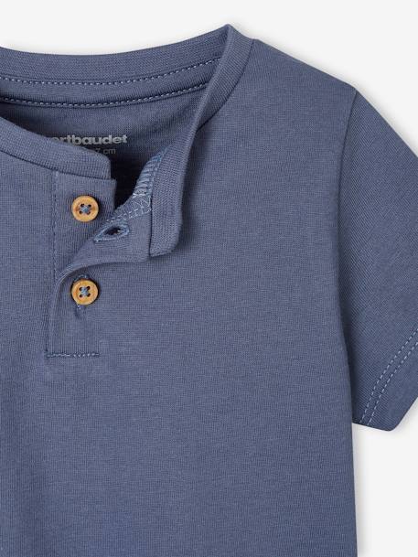Pack of 3 T-Shirts for Babies, Basics caramel - vertbaudet enfant 