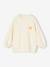 Floral print sweat dress and leggings set for girls ecru - vertbaudet enfant 