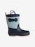 Wellies for Children, Designed for Autonomy printed green+set blue - vertbaudet enfant 