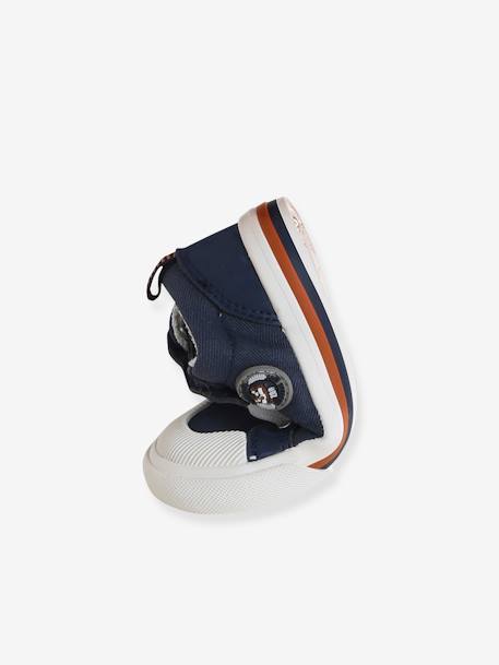 Baskets lacets élastiqués et scratchées bébé marine - vertbaudet enfant 