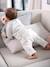 Ensemble bébé sweat et pantalon BEIGE CLAIR RAYE+rose pâle - vertbaudet enfant 
