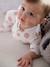 Lot de 3 pyjamas bébé en jersey ouverture zippée BASICS bleu chambray+blush+cappuccino - vertbaudet enfant 