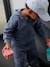 Sports Combo: Zipped Hoodie & Bottoms, for Babies indigo - vertbaudet enfant 