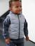 Reversible Windcheater with Zip for Babies grey blue - vertbaudet enfant 