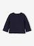 Gilet bébé naissance maille point mousse beige chiné+écru+marine - vertbaudet enfant 