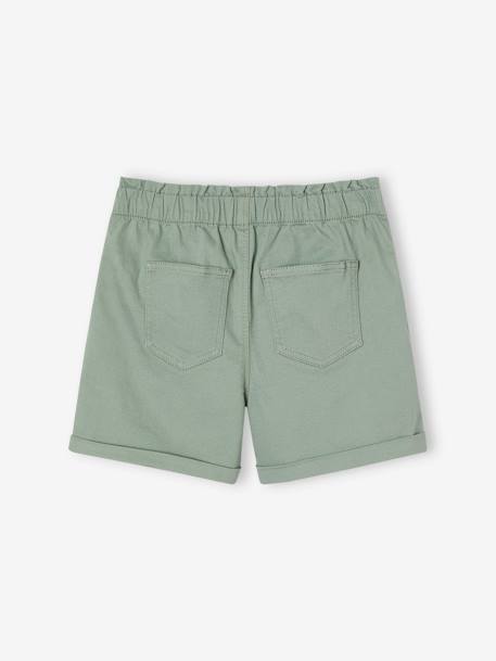 Short fille esprit tregging rose+vert sauge+violet - vertbaudet enfant 