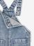 Ensemble tee-shirt rayé et salopetteen jean bébé double stone - vertbaudet enfant 