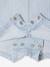 Striped Playsuit for Babies striped blue - vertbaudet enfant 