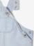 Striped Playsuit for Babies striped blue - vertbaudet enfant 