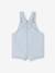 Striped Playsuit for Babies striped blue - vertbaudet enfant 