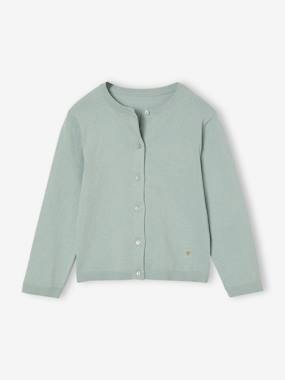 Fille-Gilet fille maille fine BASICS