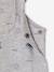Baby fleece dungarees with nautical motifs marl grey - vertbaudet enfant 