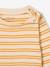 Ensemble tee-shirt rayé et salopetteen jean bébé double stone - vertbaudet enfant 