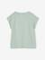 Animal print T-shirt for girls apricot+ecru+grey blue+strawberry - vertbaudet enfant 