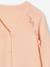 Gilet fille à volants cérémonie beige doré+écru+rose pâle+vert - vertbaudet enfant 