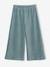 Pantalon fille large en velours anthracite+bleu grisé+écru+kaki+marron+prune+rose - vertbaudet enfant 