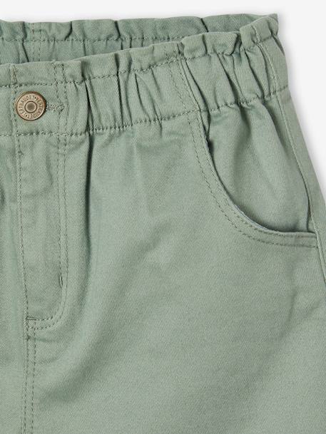 Short fille esprit tregging rose+vert sauge+violet - vertbaudet enfant 