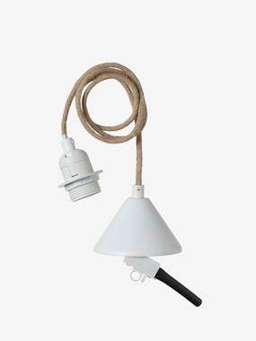 -Electric cable and socket for lights 