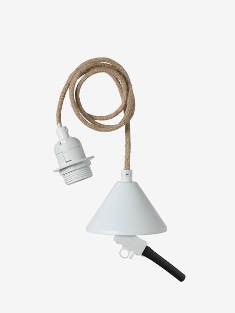 Electric cable and socket for lights beige - vertbaudet enfant 