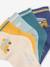 Lot de 5 paires de chaussettes « vroum » bébé lichen - vertbaudet enfant 
