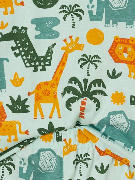 Pack of 2 Savannah Pyjamas for Boys petrol blue - vertbaudet enfant 