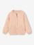 Girls' quilted bomber jacket in cotton gauze rosy+vanilla - vertbaudet enfant 