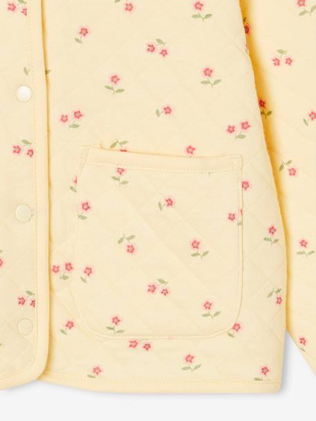 Printed Quilted Jacket & Dress Set for Girls rose+violet - vertbaudet enfant 