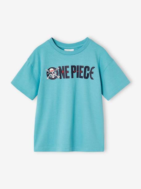 ONE PIECE Logo T-Shirt grey blue - vertbaudet enfant 
