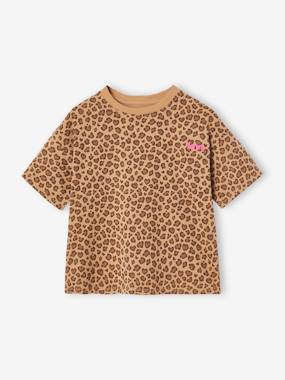 Fille-T-shirt fille imprimé manches courtes 