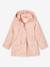 3-in-1 girls' parka pale pink - vertbaudet enfant 