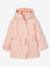 3-in-1 girls' parka pale pink - vertbaudet enfant 
