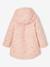 3-in-1 girls' parka pale pink - vertbaudet enfant 