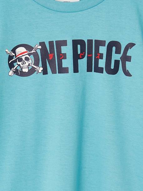 ONE PIECE Logo T-Shirt grey blue - vertbaudet enfant 