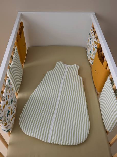 Cot / Playpen Bumper, Savana multicoloured - vertbaudet enfant 