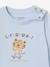 Pack of 2 baby short-sleeved t-shirts sky blue - vertbaudet enfant 