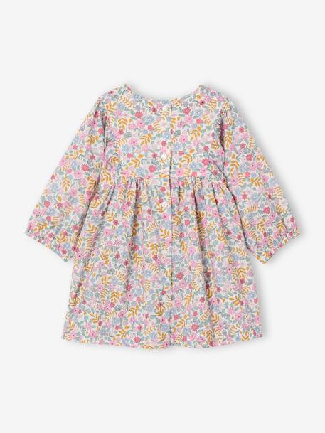 Dress & Headband Set for Babies multicoloured - vertbaudet enfant 