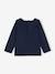 Pack of 3 long-sleeved t-shirts for girls - BASICS ecru+striped red - vertbaudet enfant 
