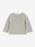Gilet bébé naissance maille point mousse beige chiné+écru+marine+vert sauge - vertbaudet enfant 