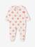Lot de 3 pyjamas bébé en jersey ouverture zippée BASICS bleu chambray+blush+cappuccino - vertbaudet enfant 