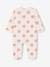 Lot de 3 pyjamas bébé en jersey ouverture zippée BASICS bleu chambray+blush+cappuccino - vertbaudet enfant 