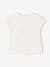Pack of 3 long-sleeved t-shirts for girls - BASICS ecru+striped red - vertbaudet enfant 