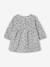 Ensemble bébé fille 3 pièces robe cardigan bandeau bleu grisé+corail+vieux rose - vertbaudet enfant 