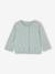 Ensemble bébé fille 3 pièces robe cardigan bandeau bleu grisé+corail+vieux rose - vertbaudet enfant 