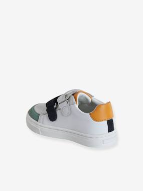 Baskets bébé garçon cuir à scratchs - vertbaudet enfant -Baskets bébé garçon cuir à scratchs