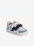 Baskets bébé garçon cuir à scratchs écru+lot blanc - vertbaudet enfant 